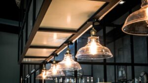 Iluminación para comercios en Valencia - lampara
